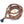 Wood Round, Carved Date Palm, 10mm on 40