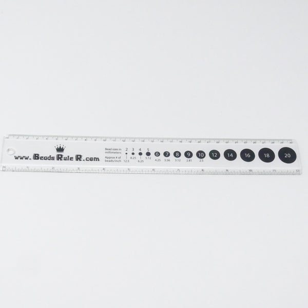 Bead Measuring Ruler